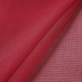 Buy Finest Quality Red Kota Doria Fabrics Online in India