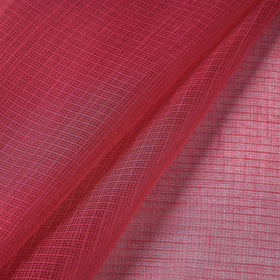 Buy Finest Quality Red Kota Doria Fabrics Online in India