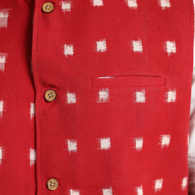Pochampally Ikat Cotton Nehru Jacket