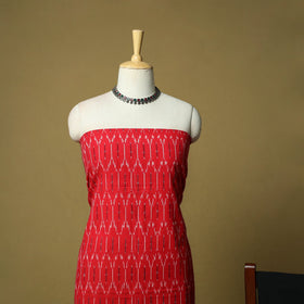 Pochampally ikat 3pc cotton unstitched dress material 40