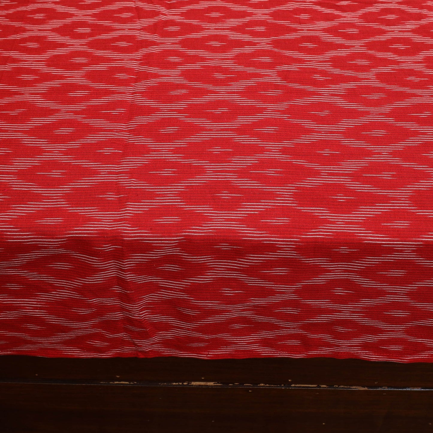 Pochampally Ikat with Bagh Patch Cotton Bedsheet Set