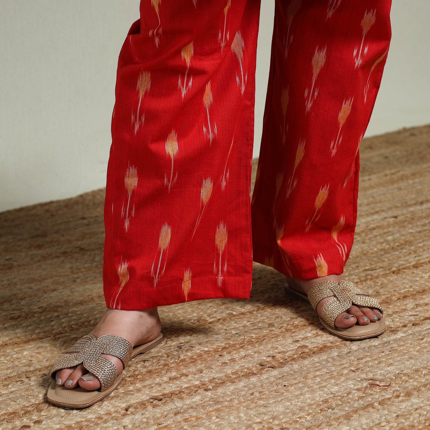 Pochampally ikat cotton co-ord set for women 01