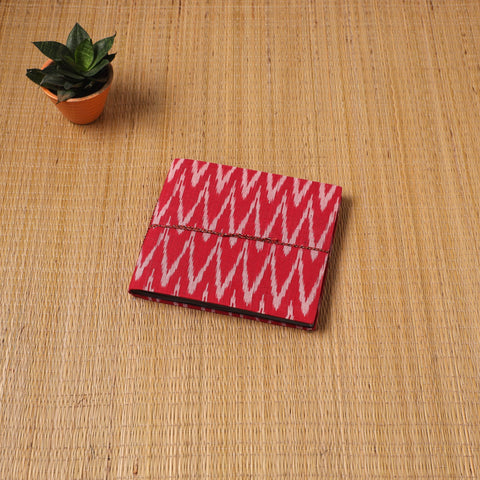 Pochampally ikat fabric cover handmade paper photo album (9