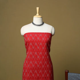 Pochampally ikat handloom cotton 3pc unstitched dress