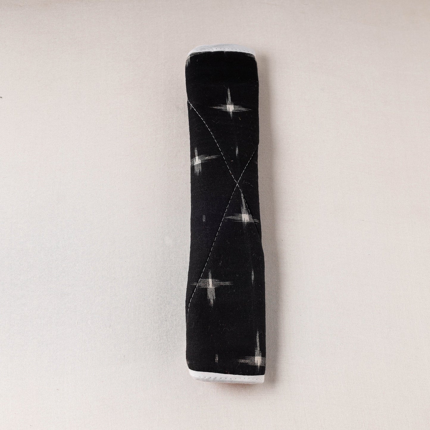 Red - Pochampally Ikat Handmade Fridge Handle Cover