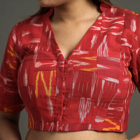 Pochampally Ikat Stitched Blouse
