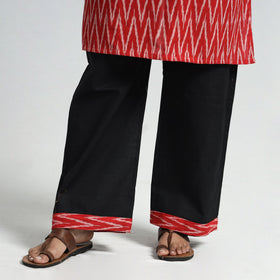 Pochampally Ikat Kurta with Palazzo & Dupatta Set