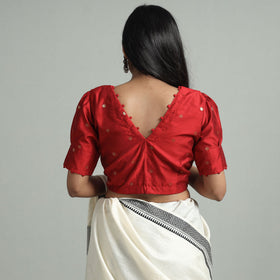 Silk Stitched Blouse
