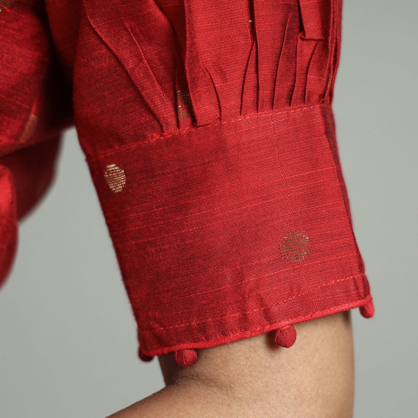 Silk Stitched Blouse
