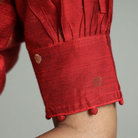 Silk Stitched Blouse
