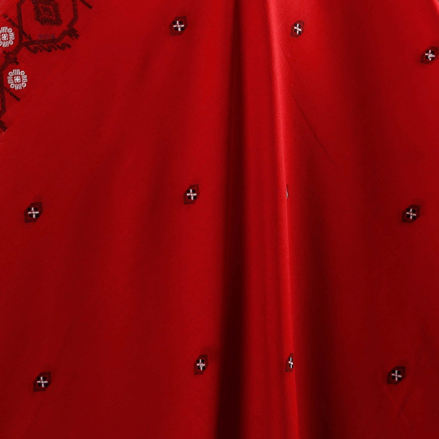 Prewashed cotton jacquard fabric 03 - handcrafted