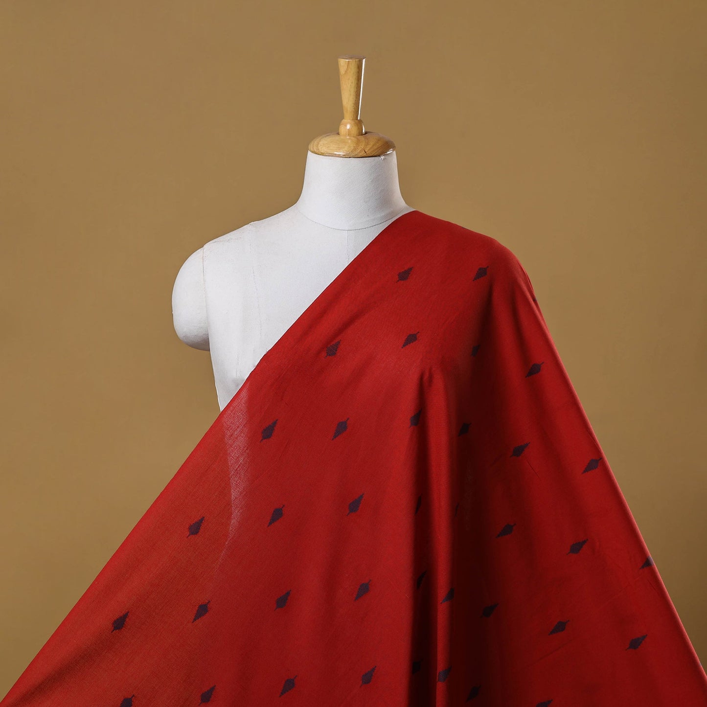 Prewashed cotton jacquard fabric 03 - handcrafted