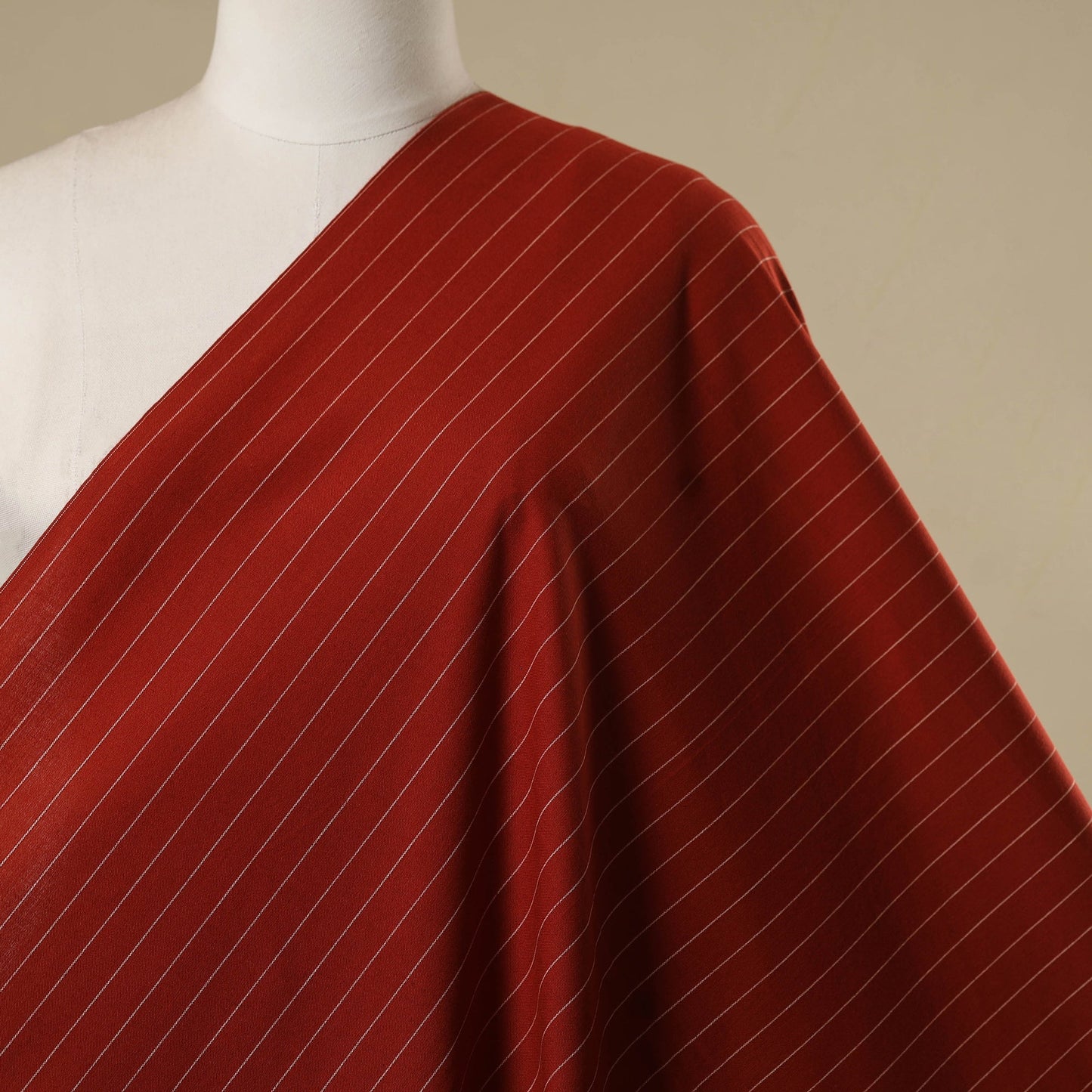 Prewashed cotton jacquard fabric 04 - handcrafted