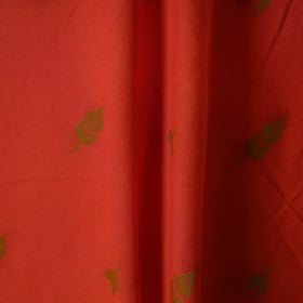 Red - prewashed cotton jacquard fabric 04 - handcrafted