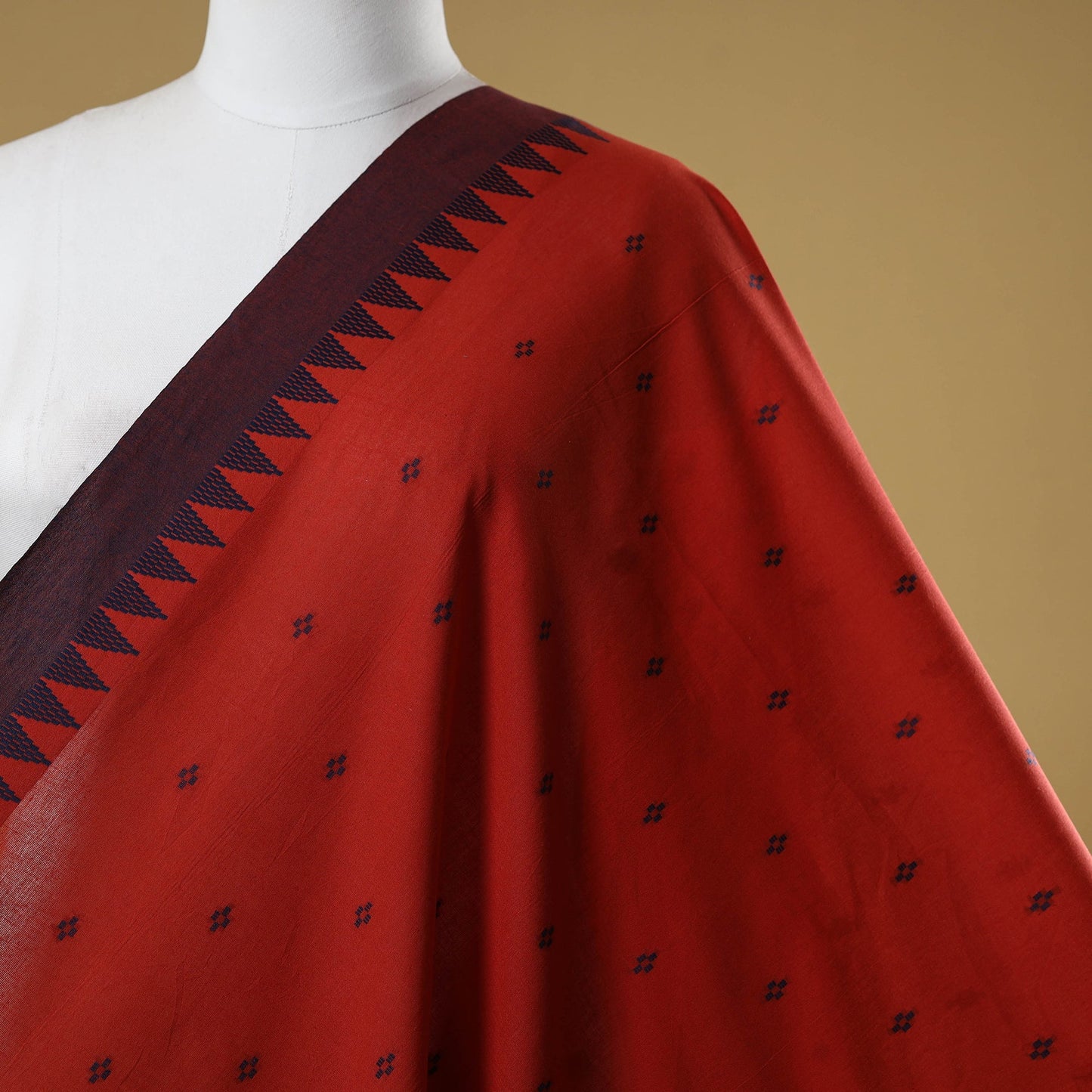 Prewashed cotton jacquard fabric 07 - handcrafted