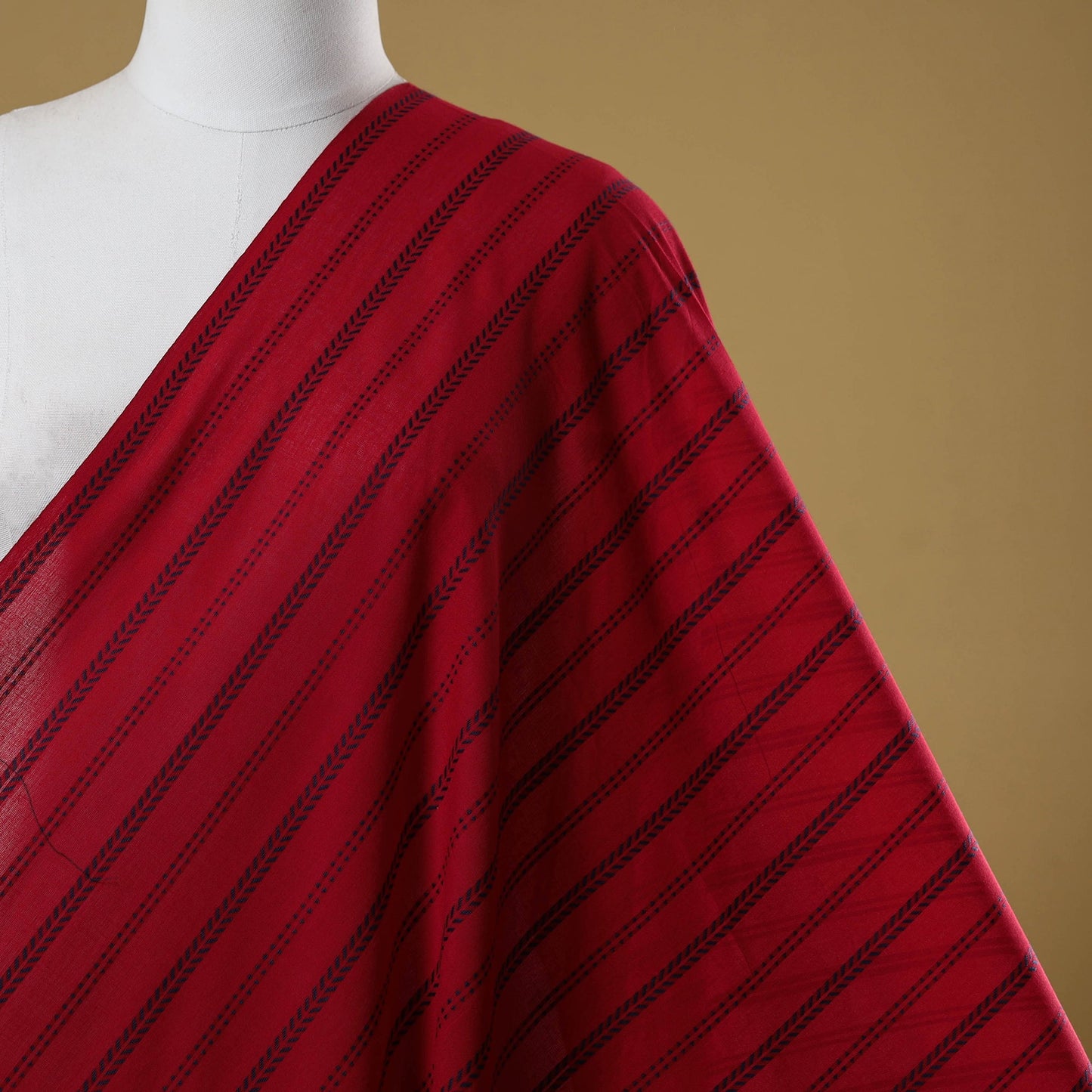 Prewashed cotton jacquard fabric 09 - handcrafted