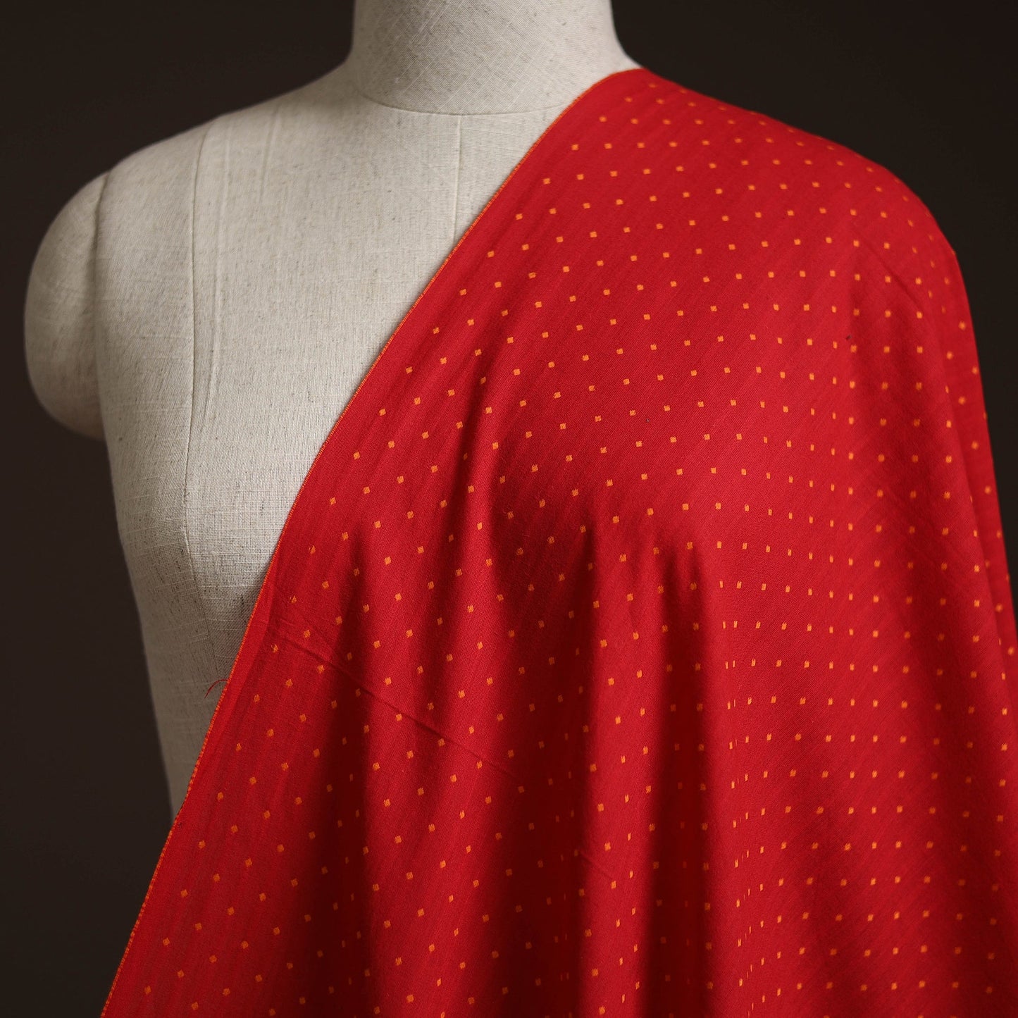 Prewashed cotton jacquard fabric 13 - handcrafted