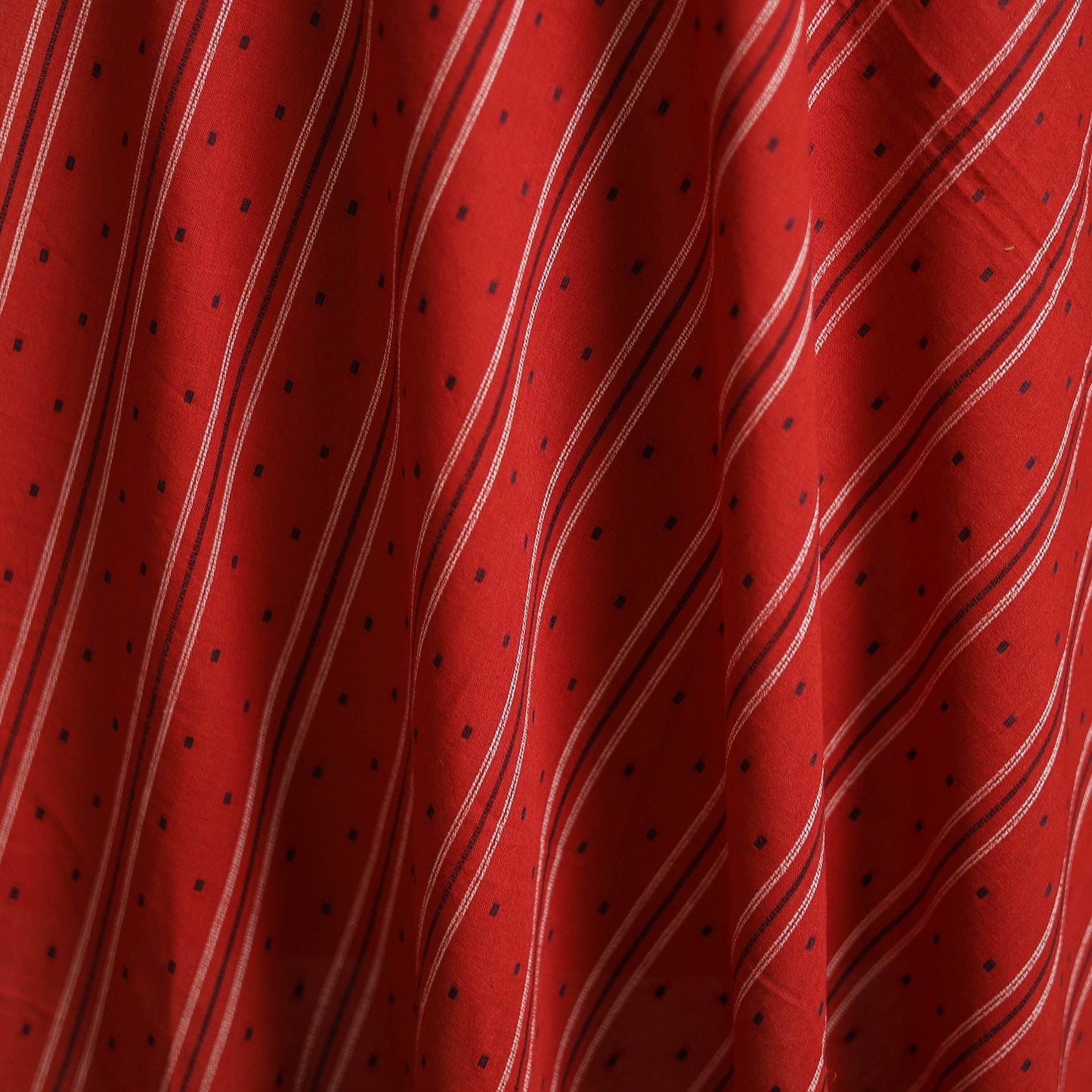 Prewashed cotton jacquard fabric 31 - handcrafted