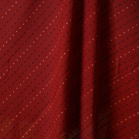 Red - prewashed cotton jacquard weave fabric 01