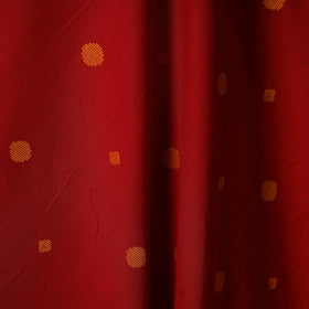 Red - prewashed cotton jacquard weave fabric 26