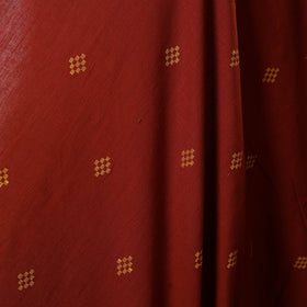 Red - prewashed cotton jacquard weave fabric 30