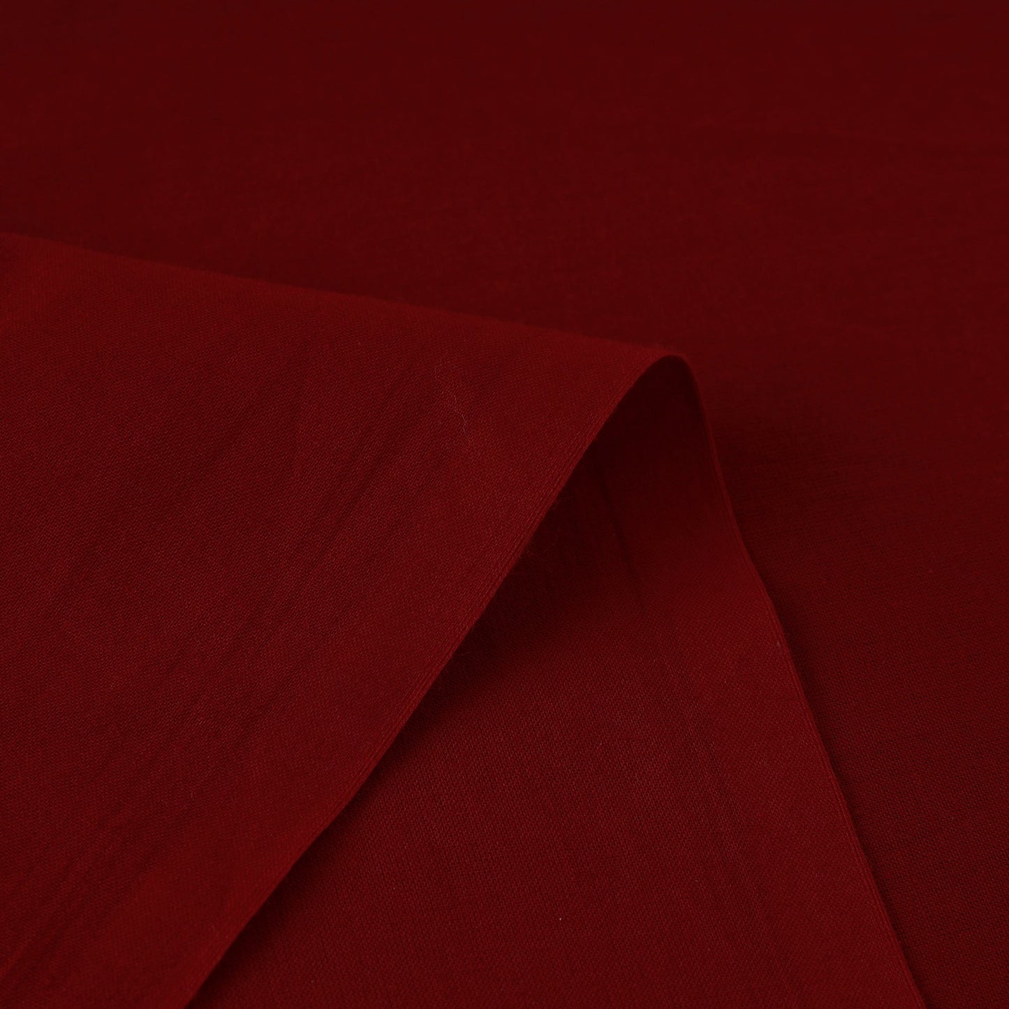 Red - prewashed plain cotton fabric 02 - handcrafted