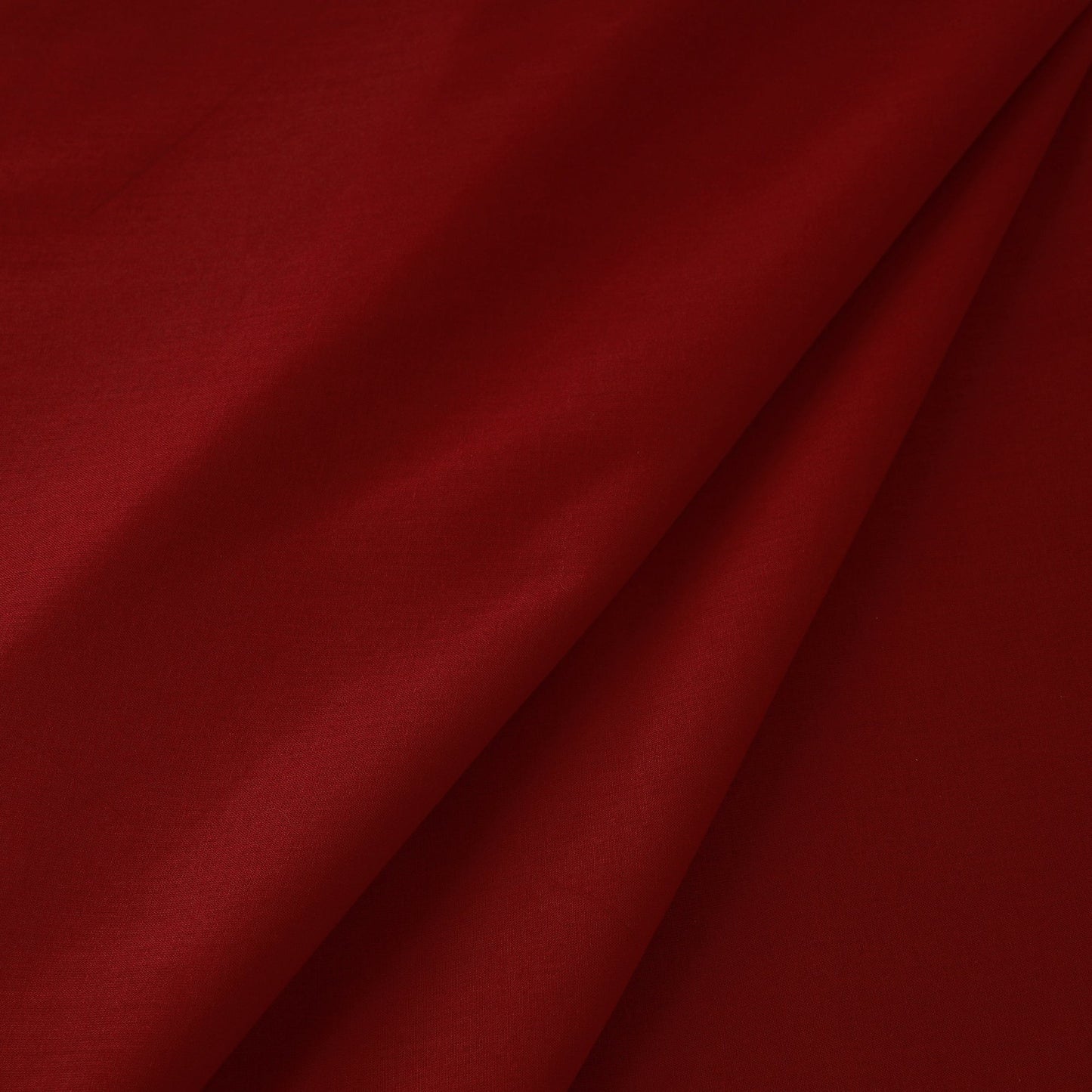 Red - prewashed plain cotton fabric 02 - handcrafted