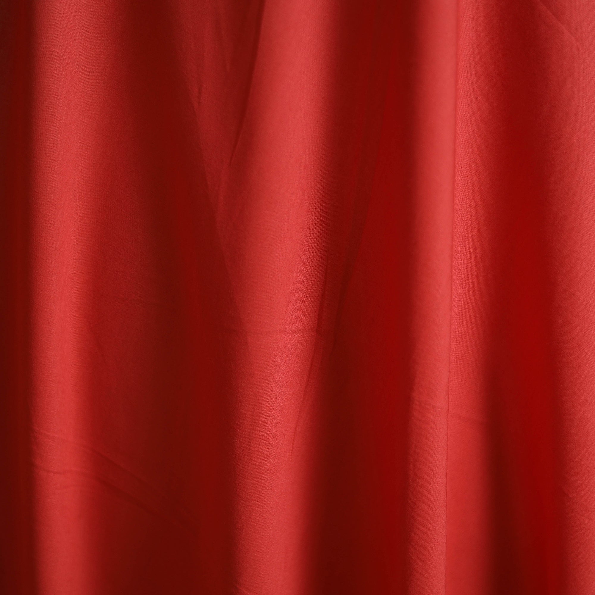 Red Cutton Red Prewashed Cotton Plain Fabric