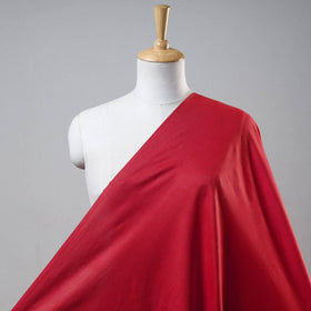 Red - prewashed plain cotton fabric 08 - handcrafted