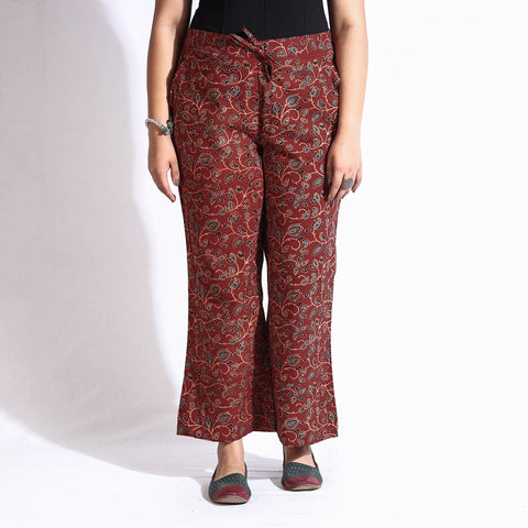  Ajrakh Block Printed Cotton Farsi Pant 