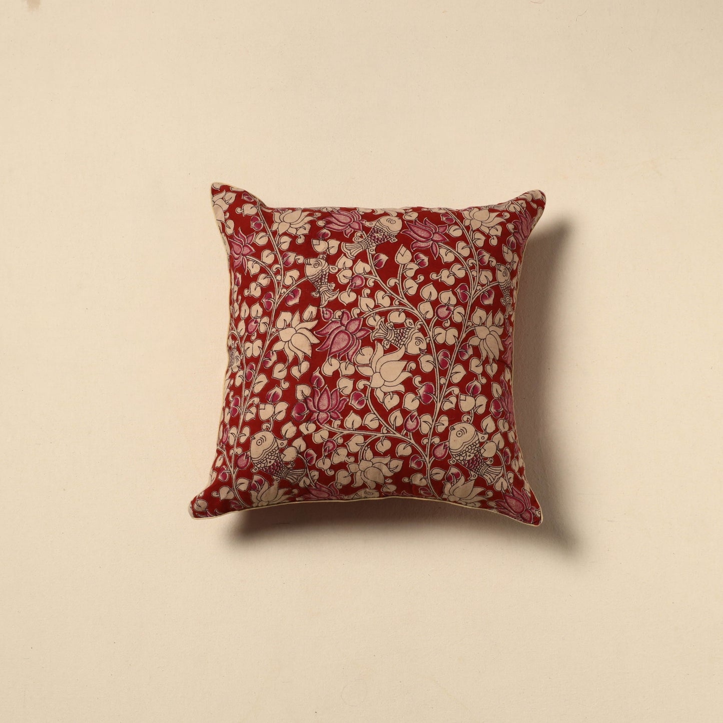 Kalamkari cushion cover 49 - handcrafted
