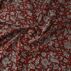 Printed cotton kalamkari fabric 01 - handcrafted