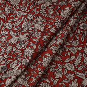 Printed cotton kalamkari fabric 01 - handcrafted