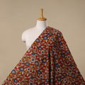 Printed cotton kalamkari fabric 03 - handcrafted