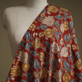 Printed cotton kalamkari fabric 09 - handcrafted