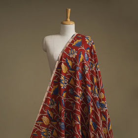 Printed cotton kalamkari fabric 13 - handcrafted