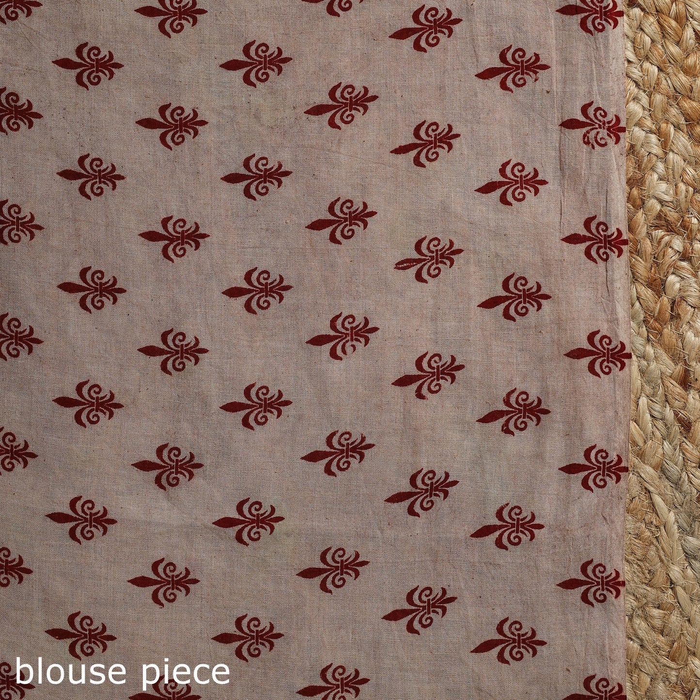 Printed cotton kalamkari saree 06 - handcrafted