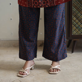  Block Printed Cotton Ajrakh Kurta Set Online 