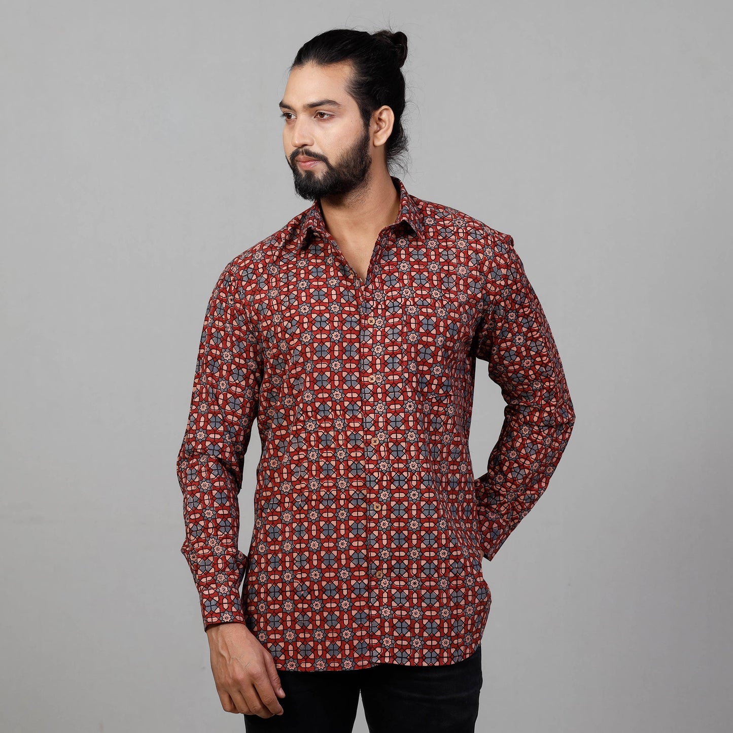 Ajrakh Men Shirt
