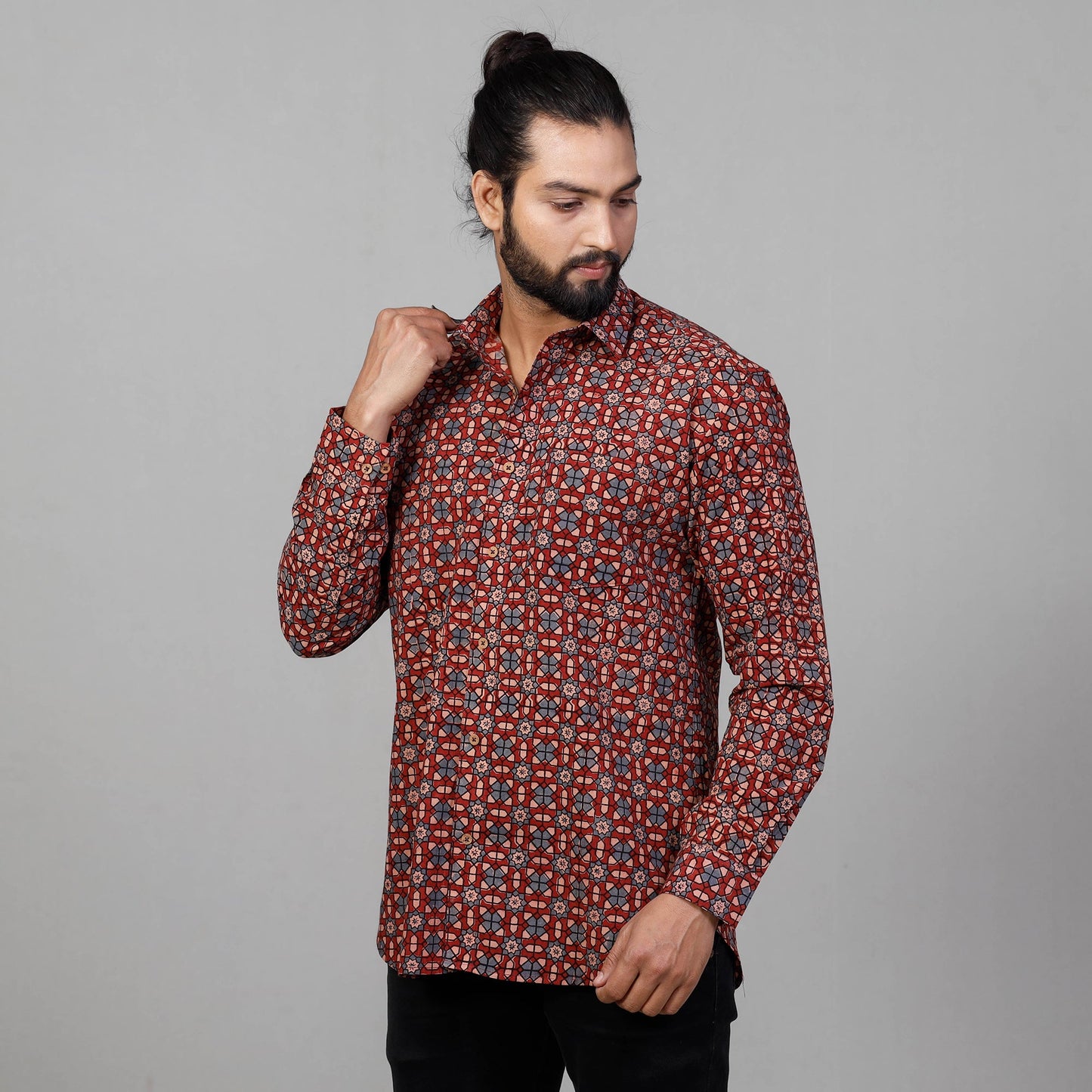 Ajrakh Men Shirt
