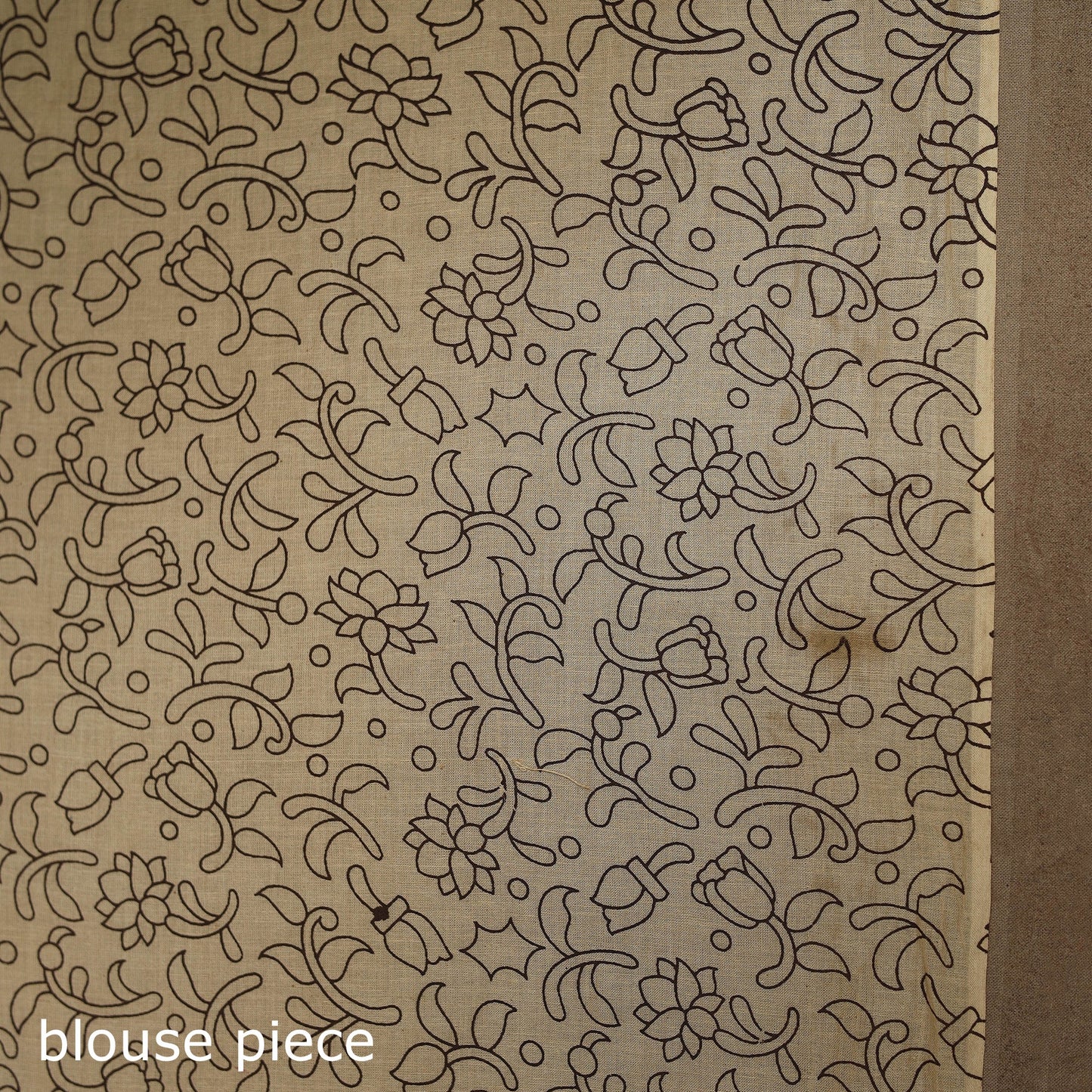 Red - printed cotton nellore kalamkari saree 03