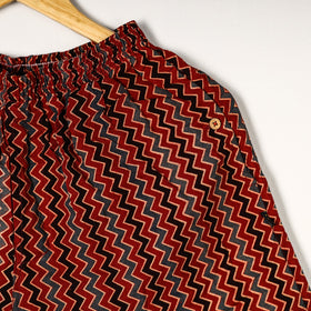 Buy Ajrakh Block Printed Cotton Unisex Boxer/Shorts Online at iTokri.com