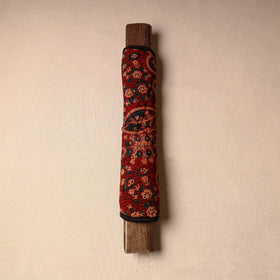 Red - printed handmade fridge handle cover 26 - handcrafted