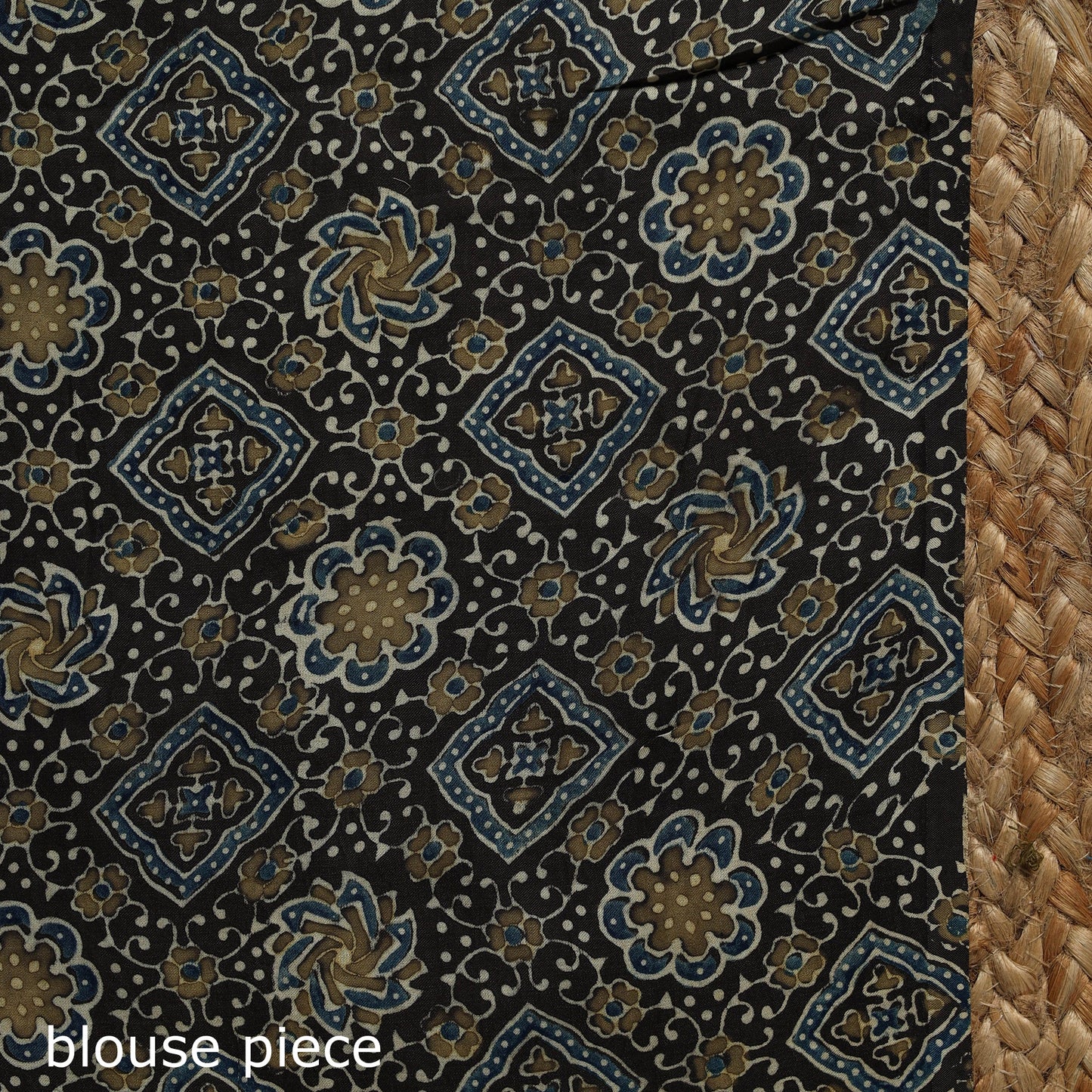 Red - printed modal silk bandhani saree 06 - handcrafted