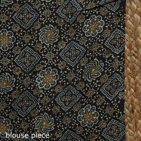 Red - printed modal silk bandhani saree 06 - handcrafted