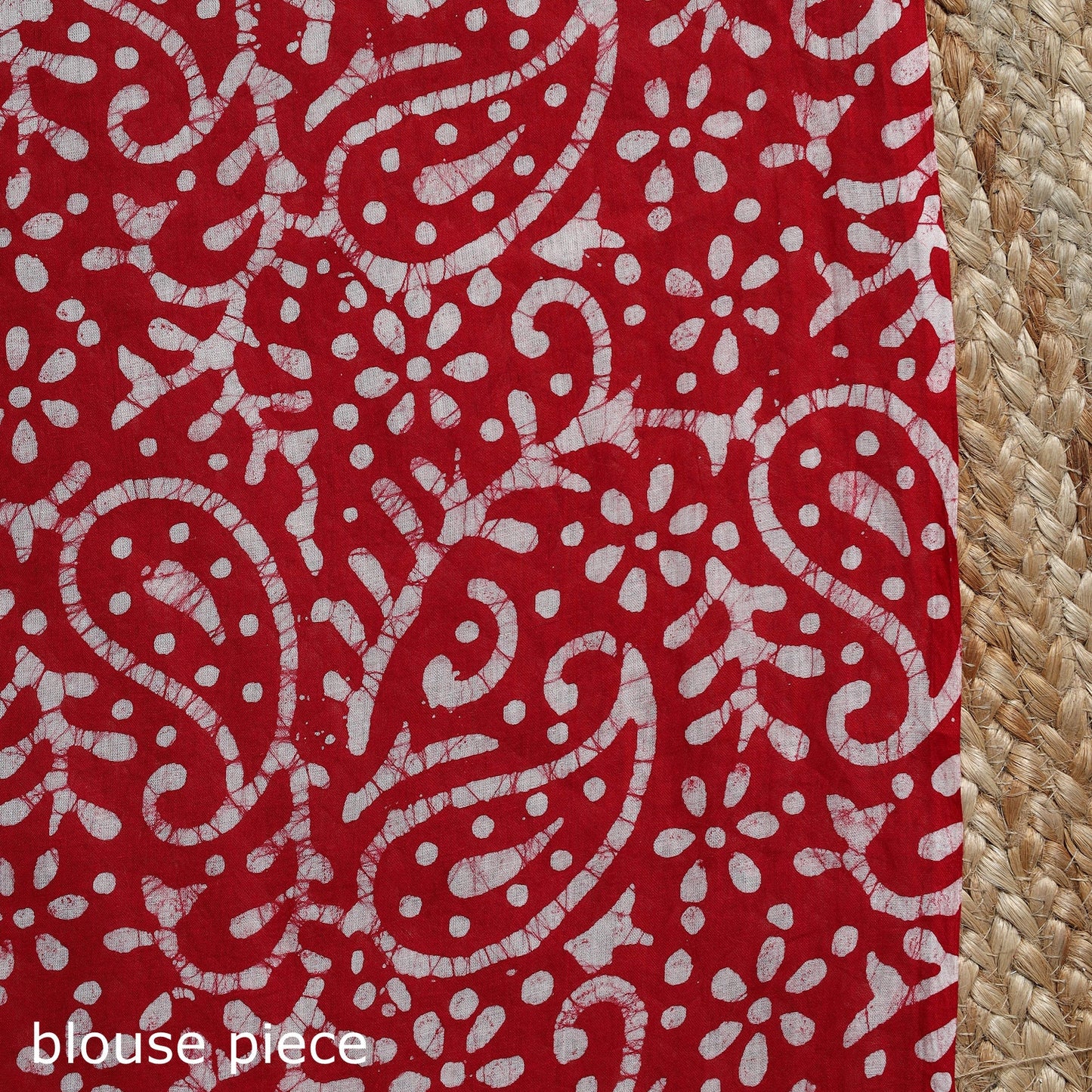 Pure mul cotton hand block batik print saree 04