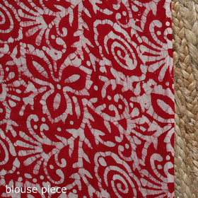 Pure mul cotton hand block batik print saree 15