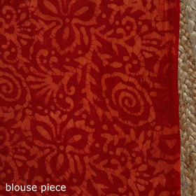 Pure mul cotton hand block batik print saree 21