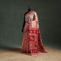 Pure mul cotton hand block batik print saree 84