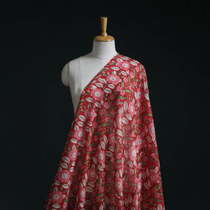 Pure mul cotton hand sanganeri fabric 08 - handcrafted